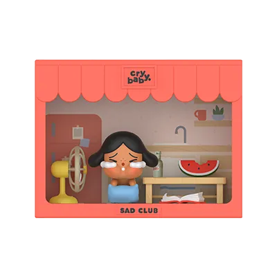 Pop Mart CRYBABY Sad Club Series Scene Sets The Hottest Day of Summer scene