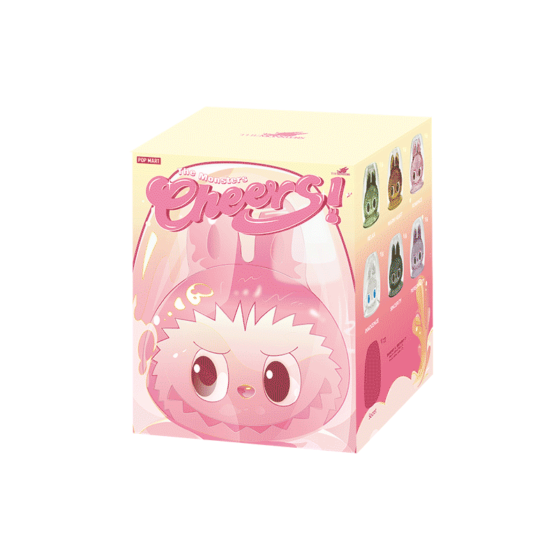 Pop Mart Labubu CHEERS! Series double-walled glass blind box single packaging