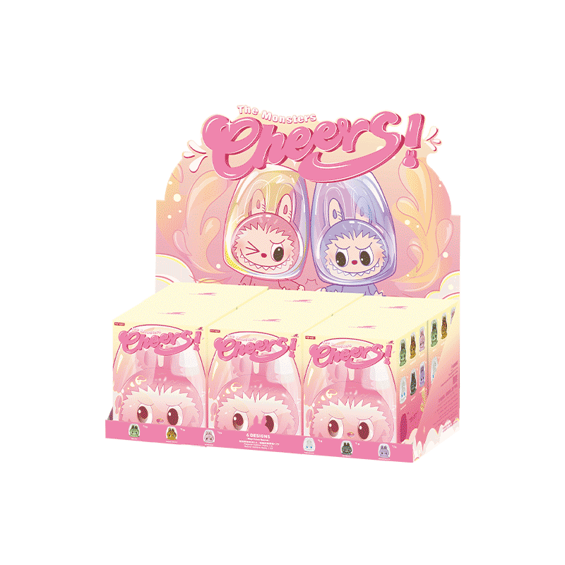 Pop Mart Labubu CHEERS! Series double-walled glass blind box wholeset full set collection