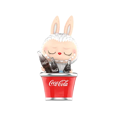 Pop Mart Labubu THE MONSTERS COCA-COLA Series Time to Cool Down collectible figure