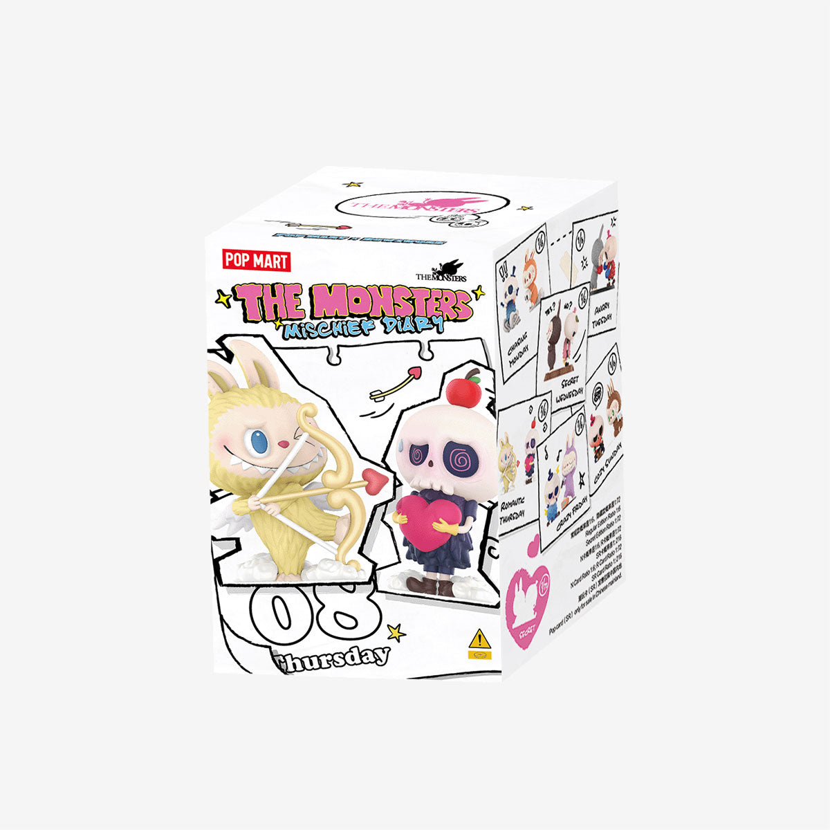 Pop Mart Labubu Mischief Diary Series figures blind box single packaging