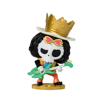 Pop Mart Labubu THE MONSTERS × One Piece Series Brook collectible figure
