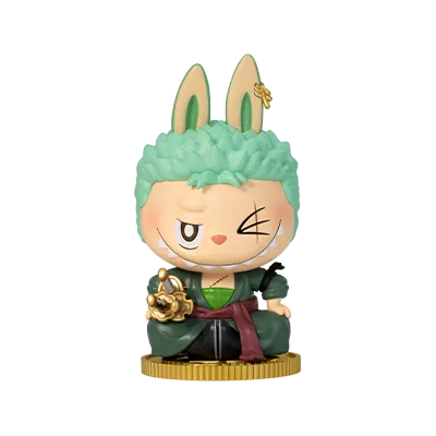 Pop Mart Labubu THE MONSTERS × One Piece Series Roronoa Zoro collectible figure