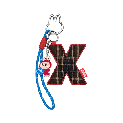 Pop Mart Labubu The Monsters Pin for Love Series letter pendant letter X collectible charm