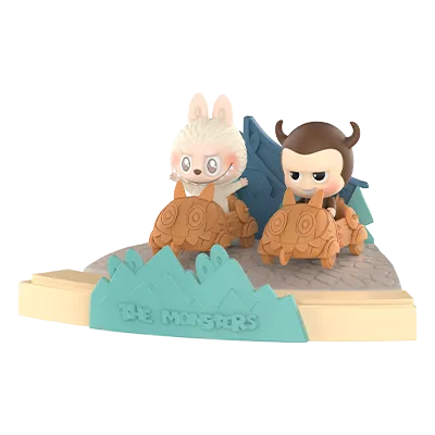 Pop Mart Labubu Playing Games Series Scene Sets figure Knight Duel collectible