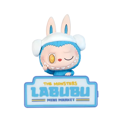 Pop Mart Labubu Wacky Mart Series fridge magnet blind box Cup Noodles design collectible