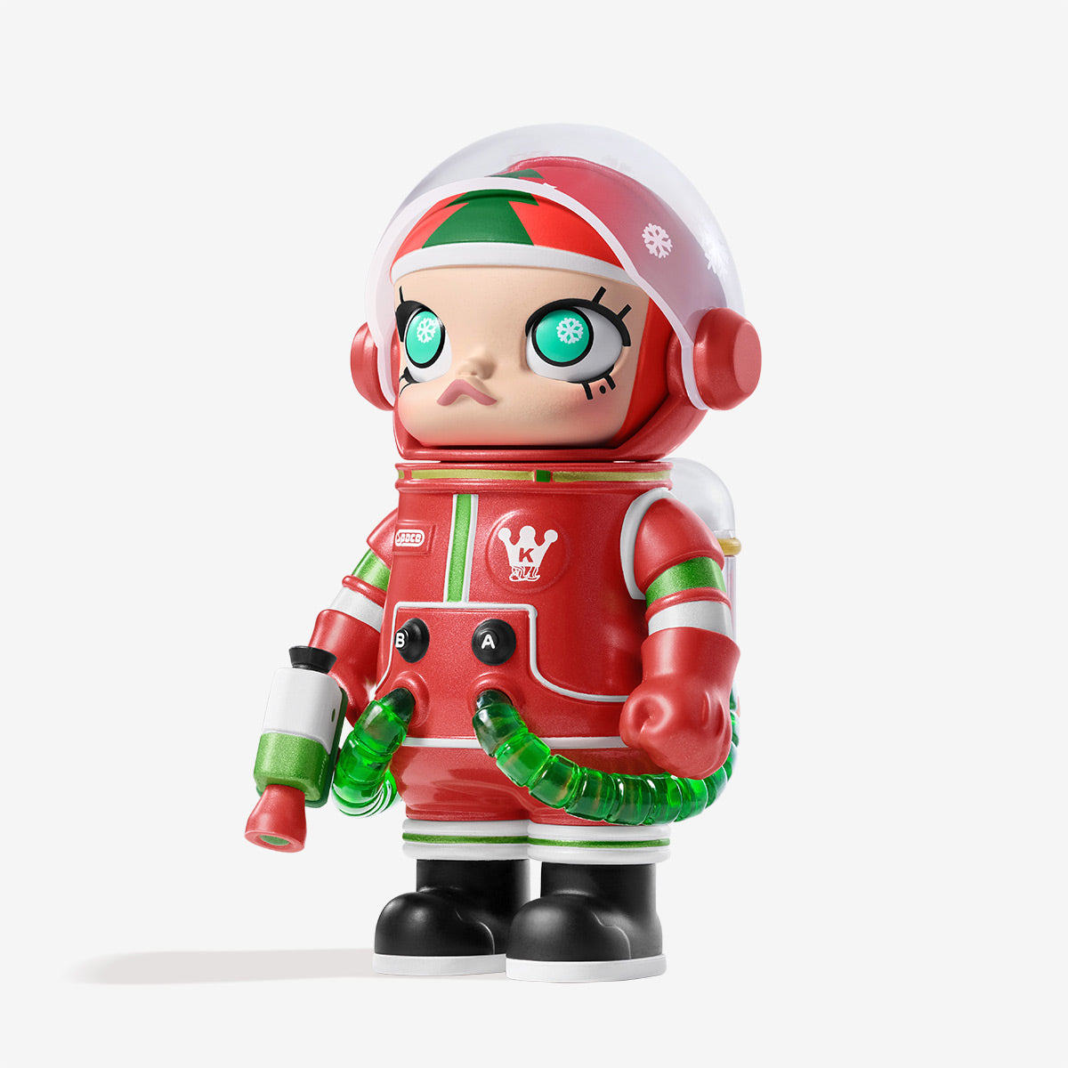 SPACE MOLLY Series 1 Christmas edition astronaut toy in festive design