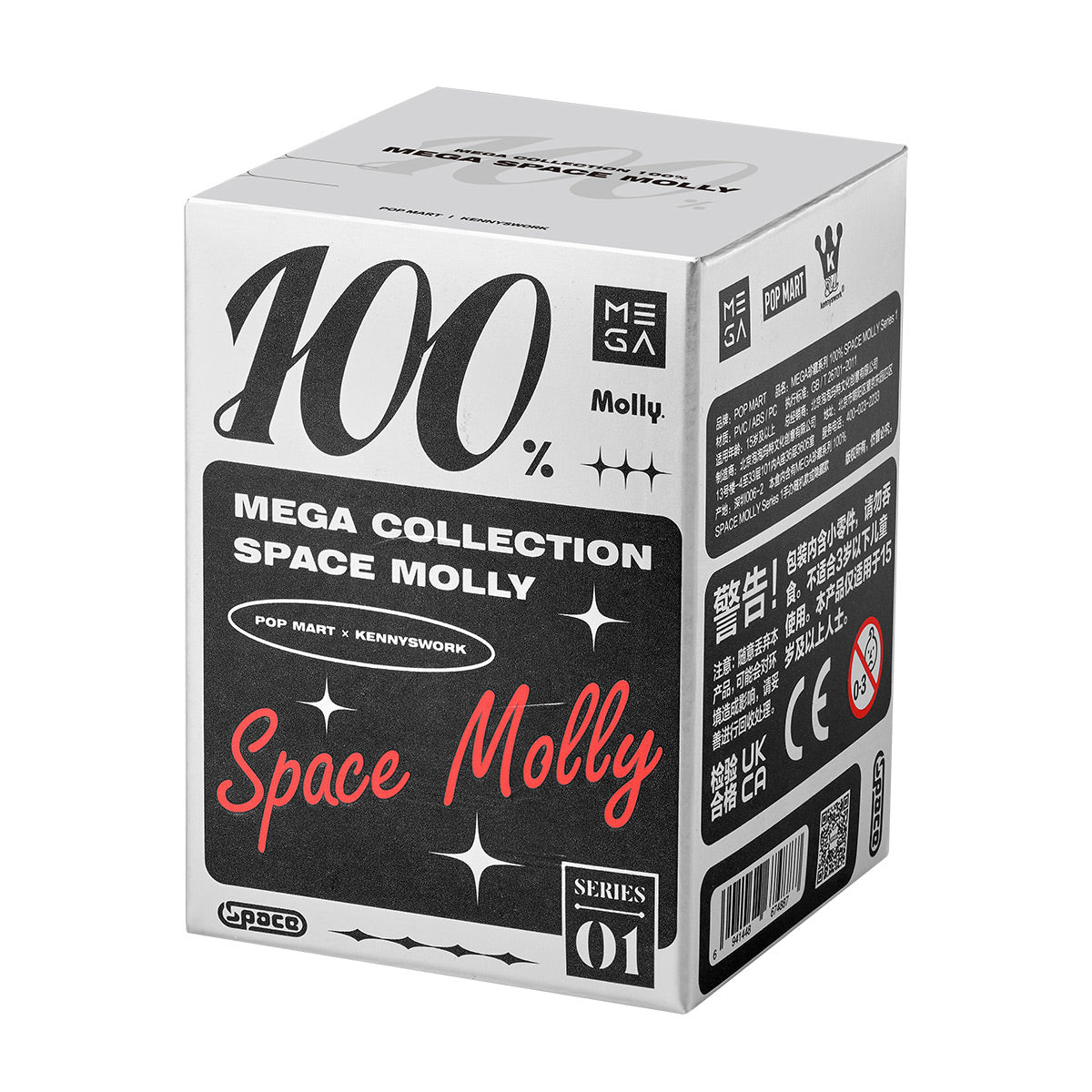 Single blind box from MEGA COLLECTION 100% SPACE MOLLY Series 1