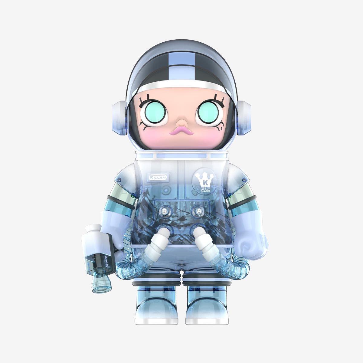 Pop Mart MEGA Collection 1000% SPACE MOLLY Glacier front view