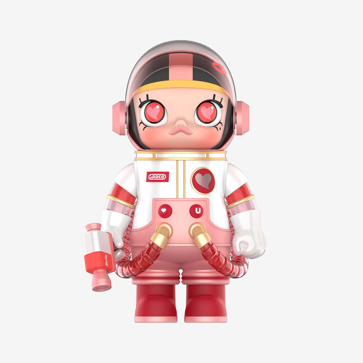 Pop Mart MEGA Collection 1000% SPACE MOLLY Heartbeat front view