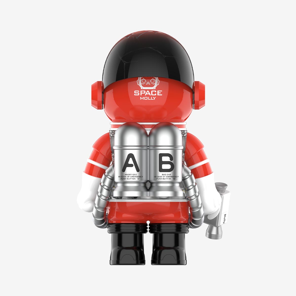 Pop Mart MEGA Collection 1000% SPACE MOLLY x Philip Colbert back view