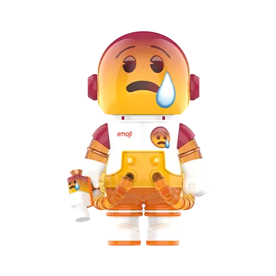 MEGA SPACE MOLLY 100% × emoji™ Series A Trying Situation collectible figure
