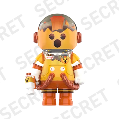 MEGA SPACE MOLLY 100% × emoji™ Series Open Minded secret rare edition figure