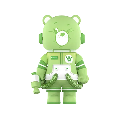 MEGA SPACE MOLLY 100% Series 3 Care Bears Good Luck Bear collaboration figure