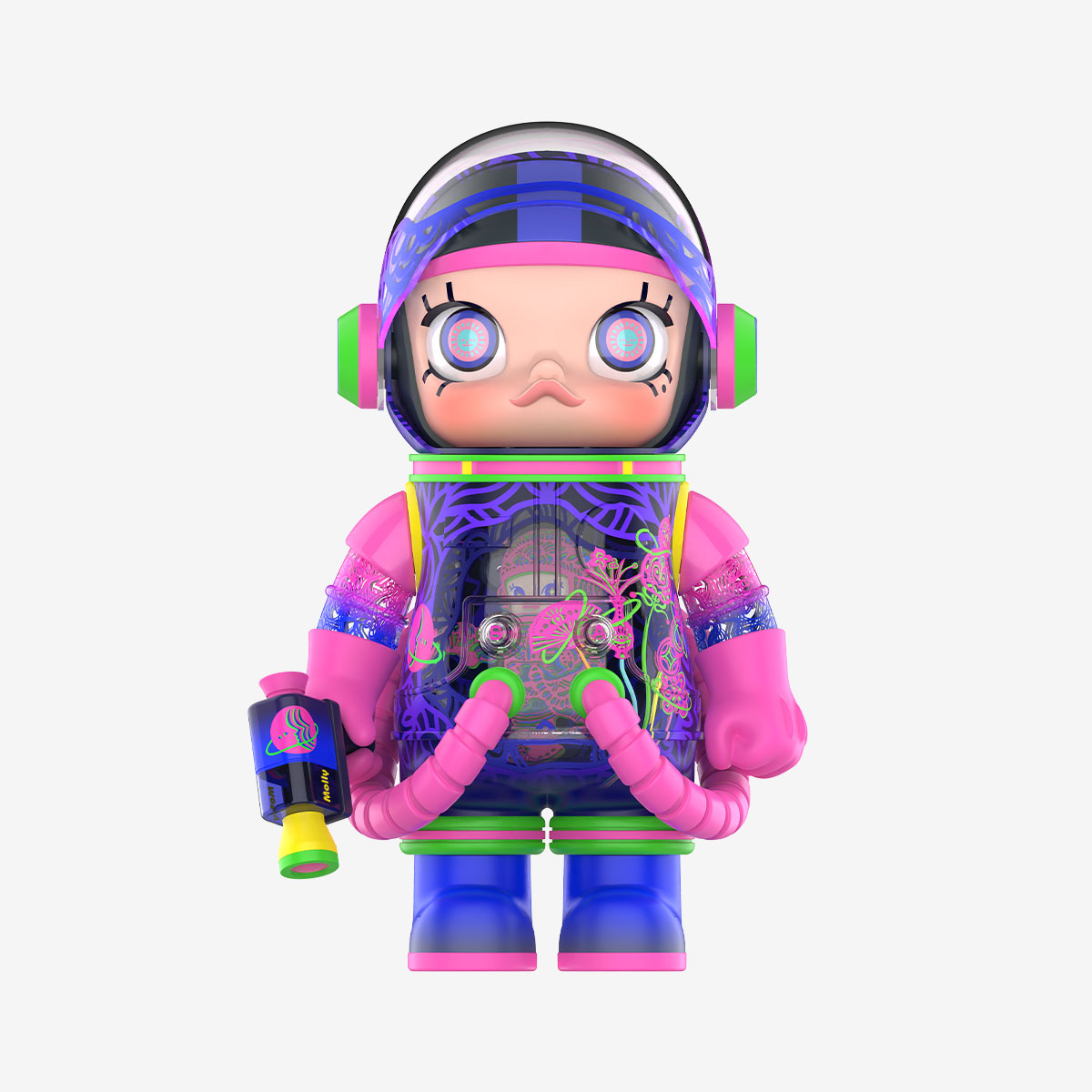 Pop Mart MEGA SPACE MOLLY 1000% CHEN FENWAN front view