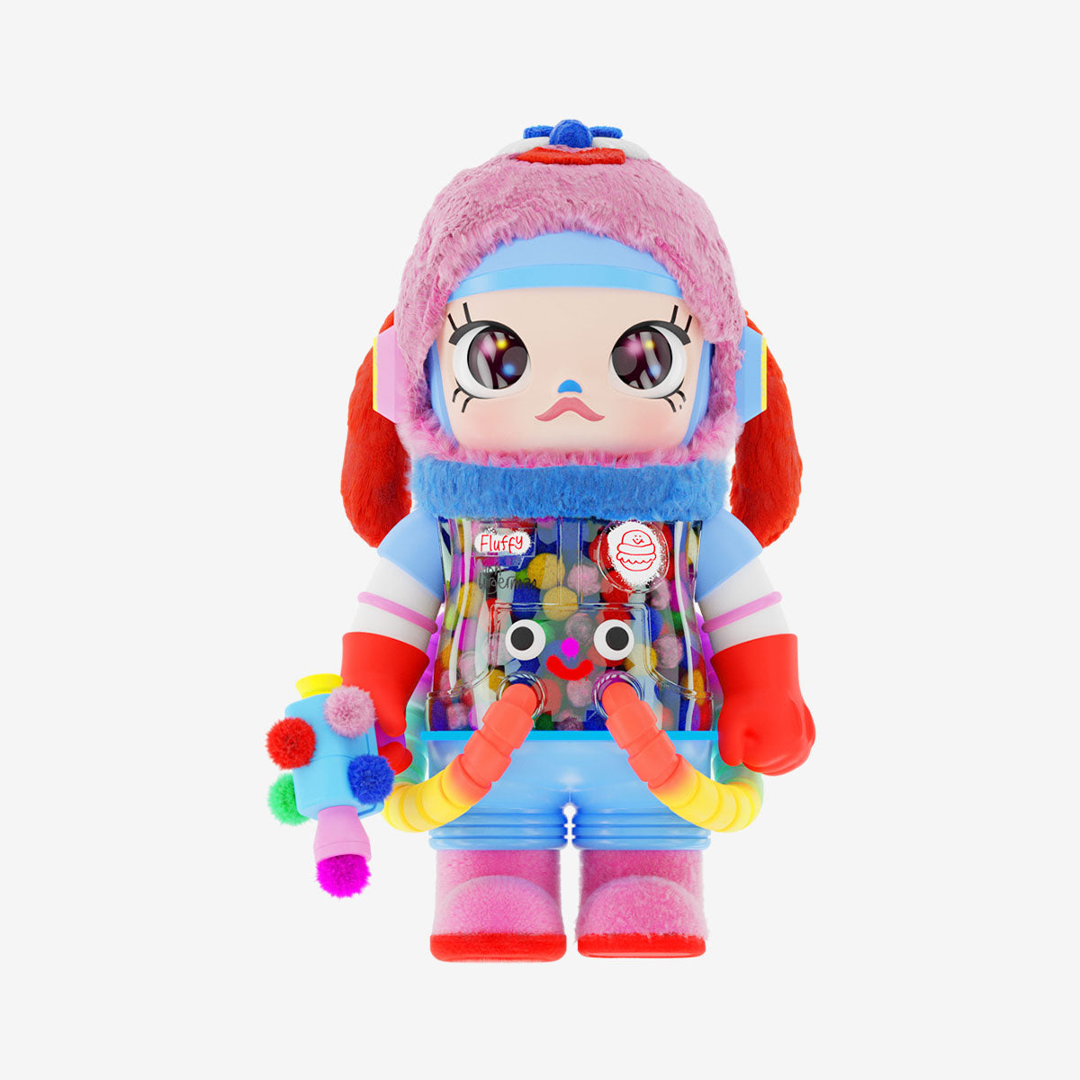 MEGA SPACE MOLLY 1000% Jon Burgerman front view