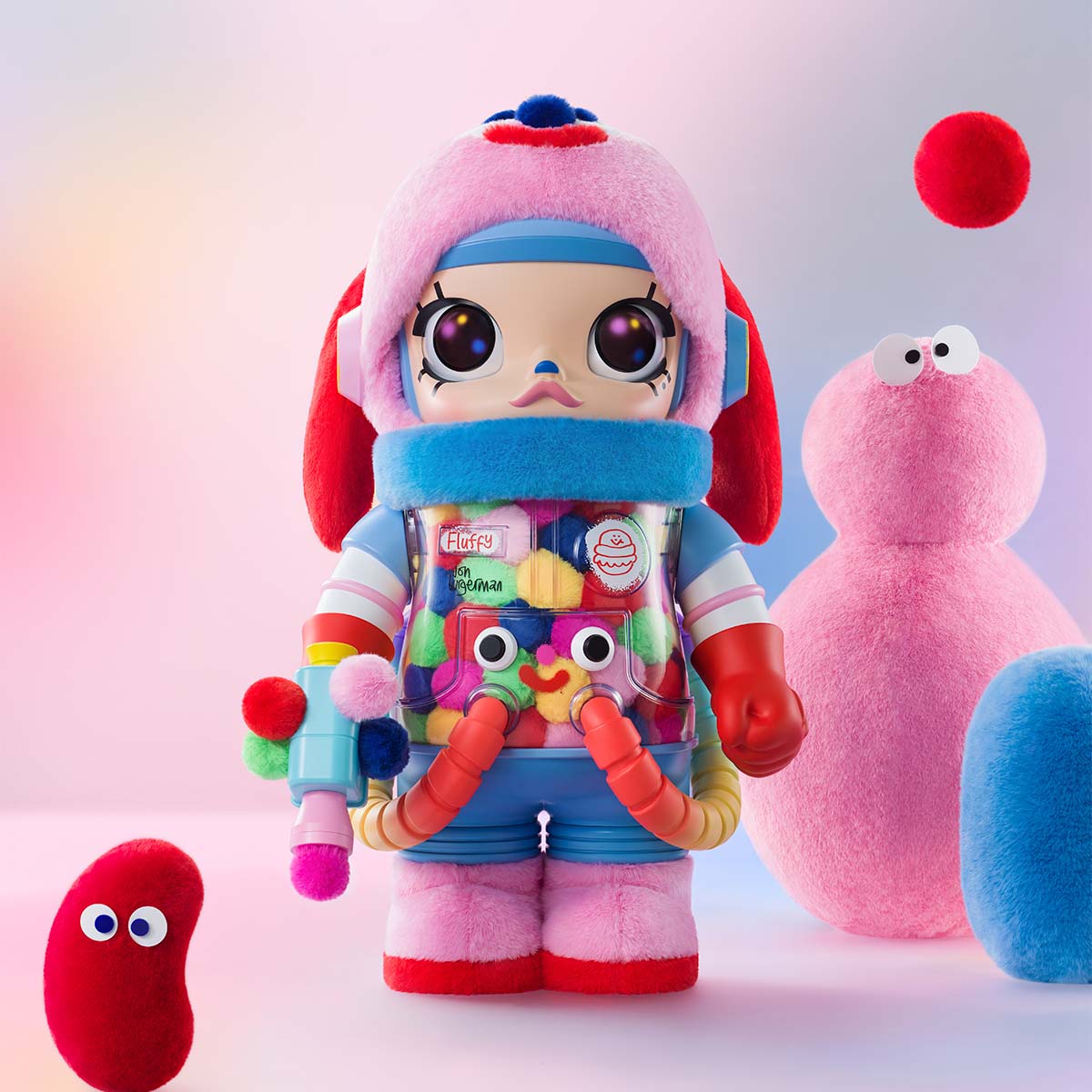 MEGA SPACE MOLLY 1000% Jon Burgerman