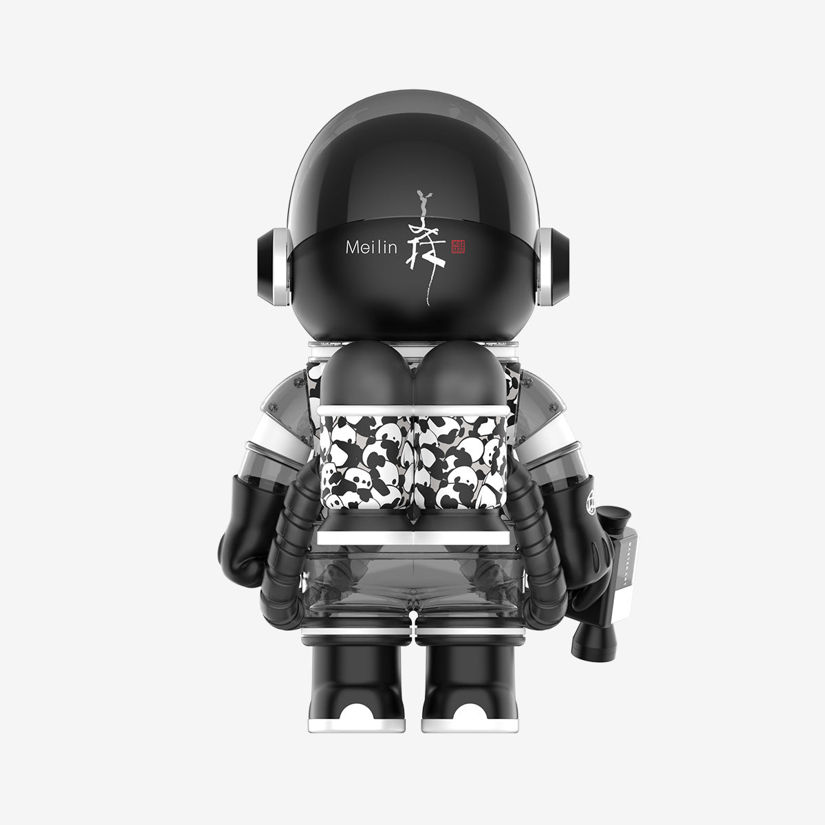 Pop Mart MEGA SPACE MOLLY 1000% Meilin Panda back view