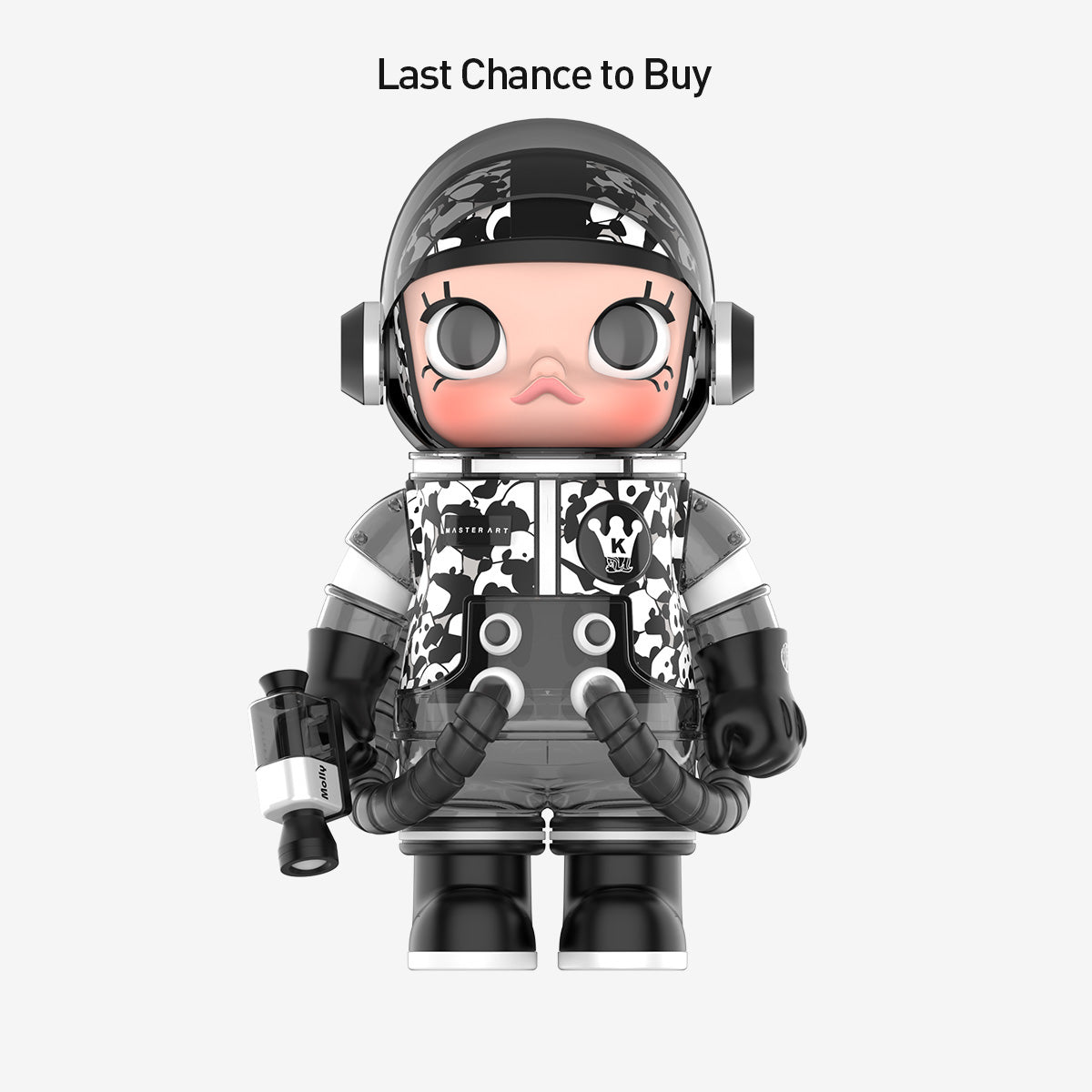 Pop Mart MEGA SPACE MOLLY 1000% Meilin Panda front view