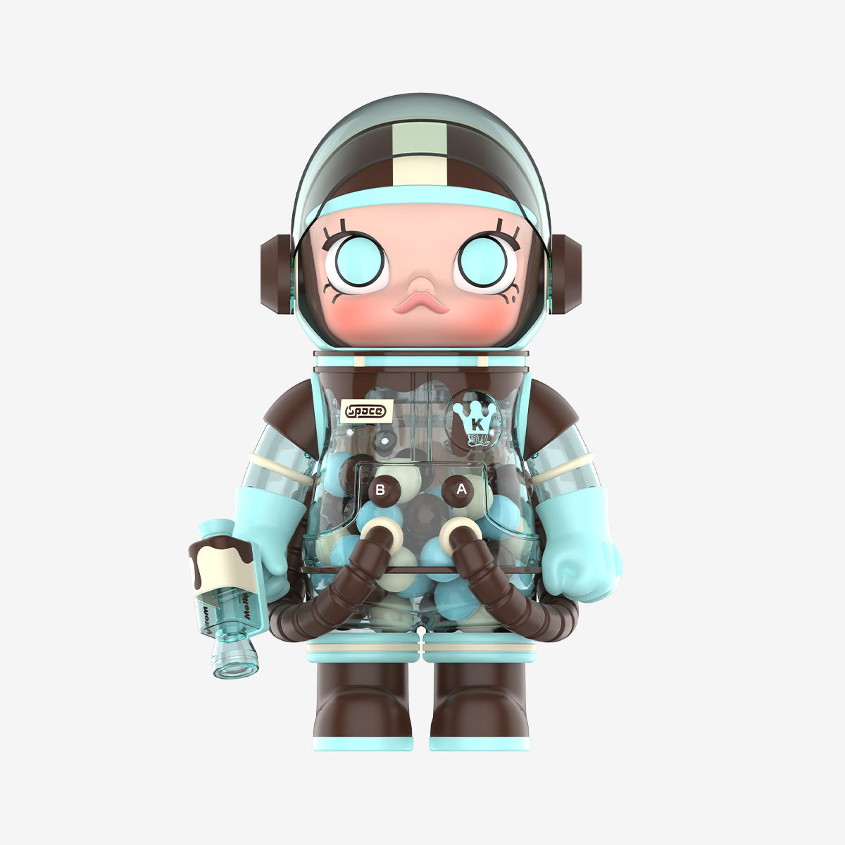 Pop Mart MEGA SPACE MOLLY 1000% Mint Chocolate main front view