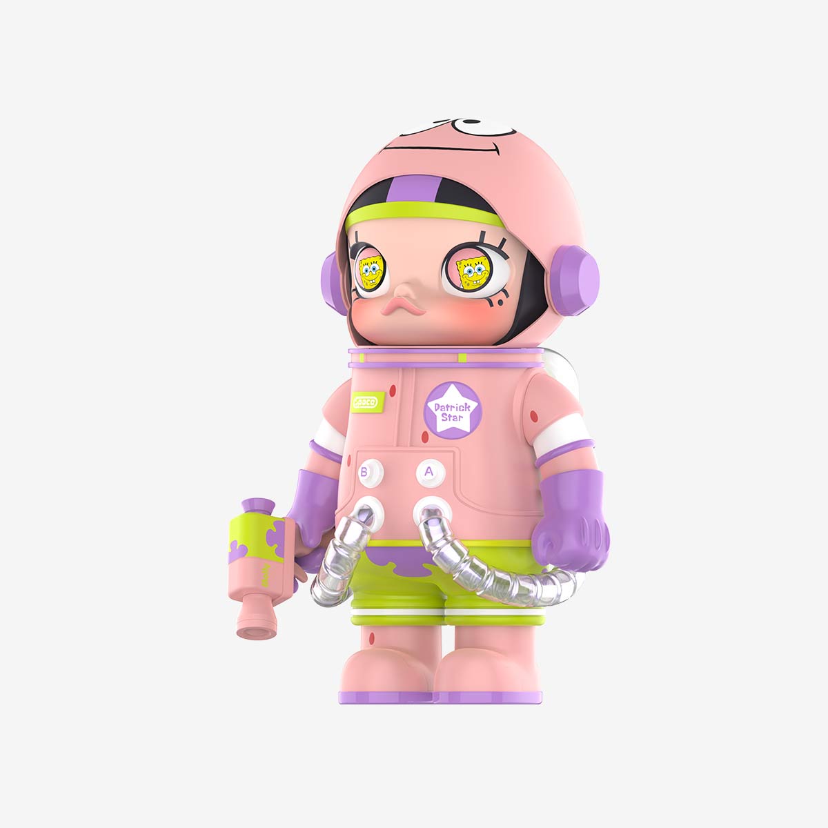 Pop Mart MEGA SPACE MOLLY 1000% Patrick Star 45 degree angle view
