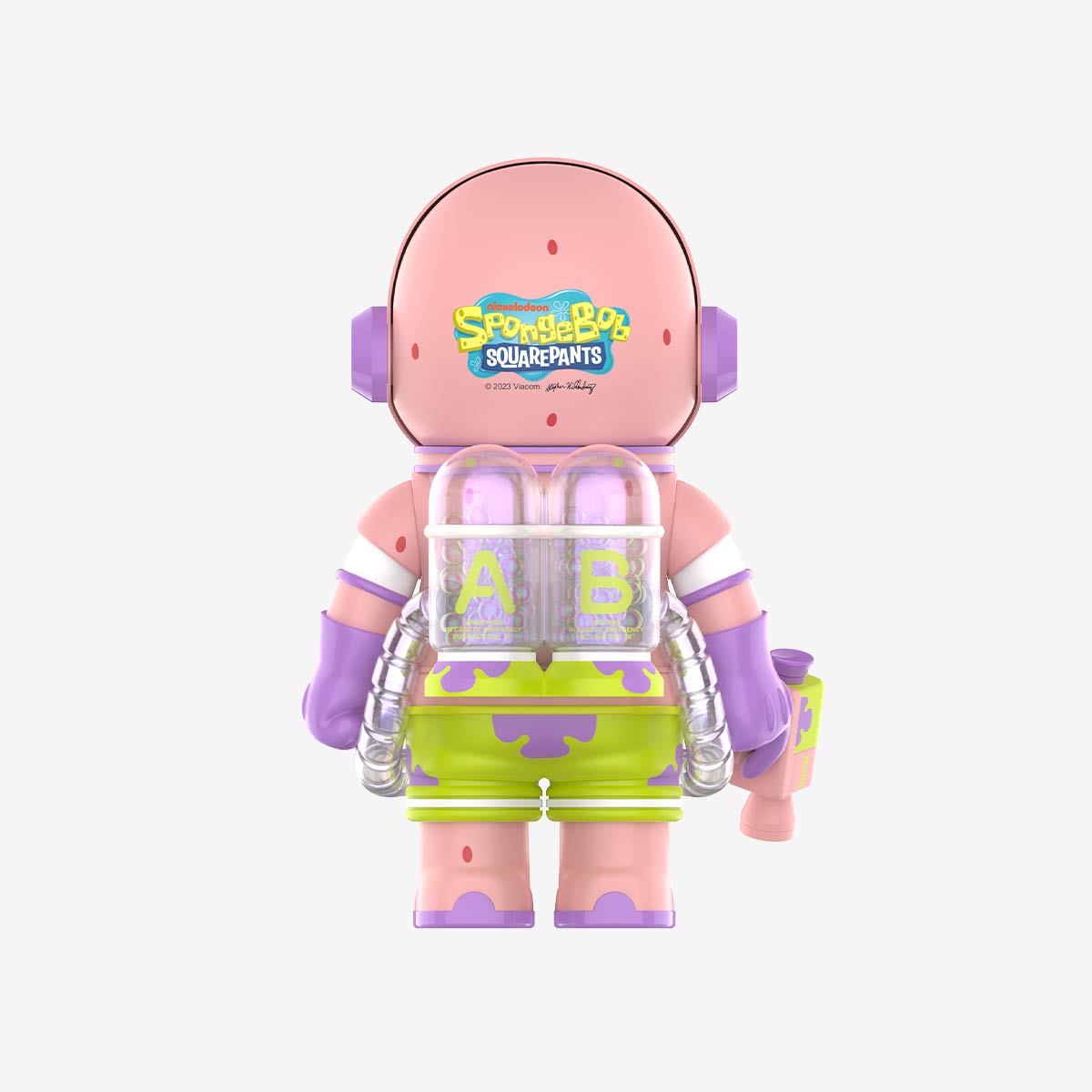 Pop Mart MEGA SPACE MOLLY 1000% Patrick Star back view