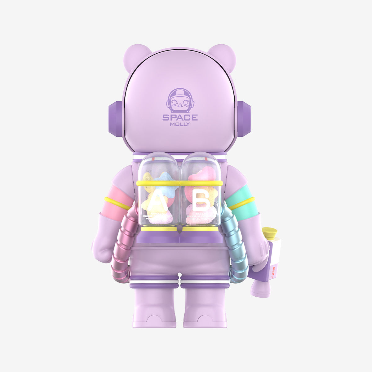 MEGA SPACE MOLLY 1000% Sweet Dream Bears mask on back view
