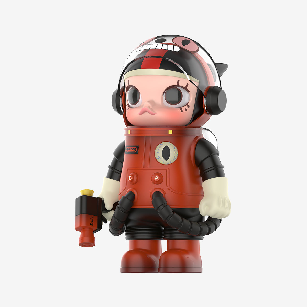 Pop Mart MEGA SPACE MOLLY 400% Gary Baseman 45 degree angle view