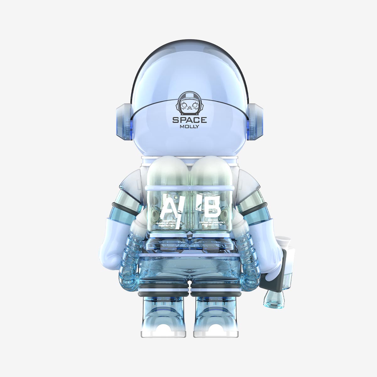 MEGA SPACE MOLLY 400% Glacier