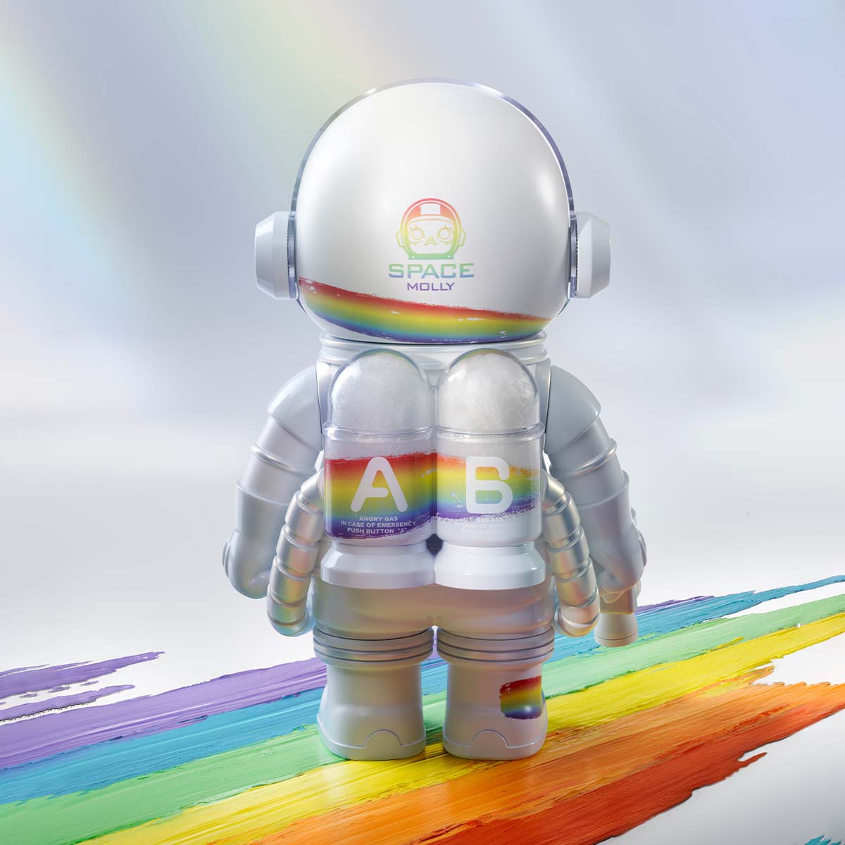 MEGA SPACE MOLLY 400% Rainbow