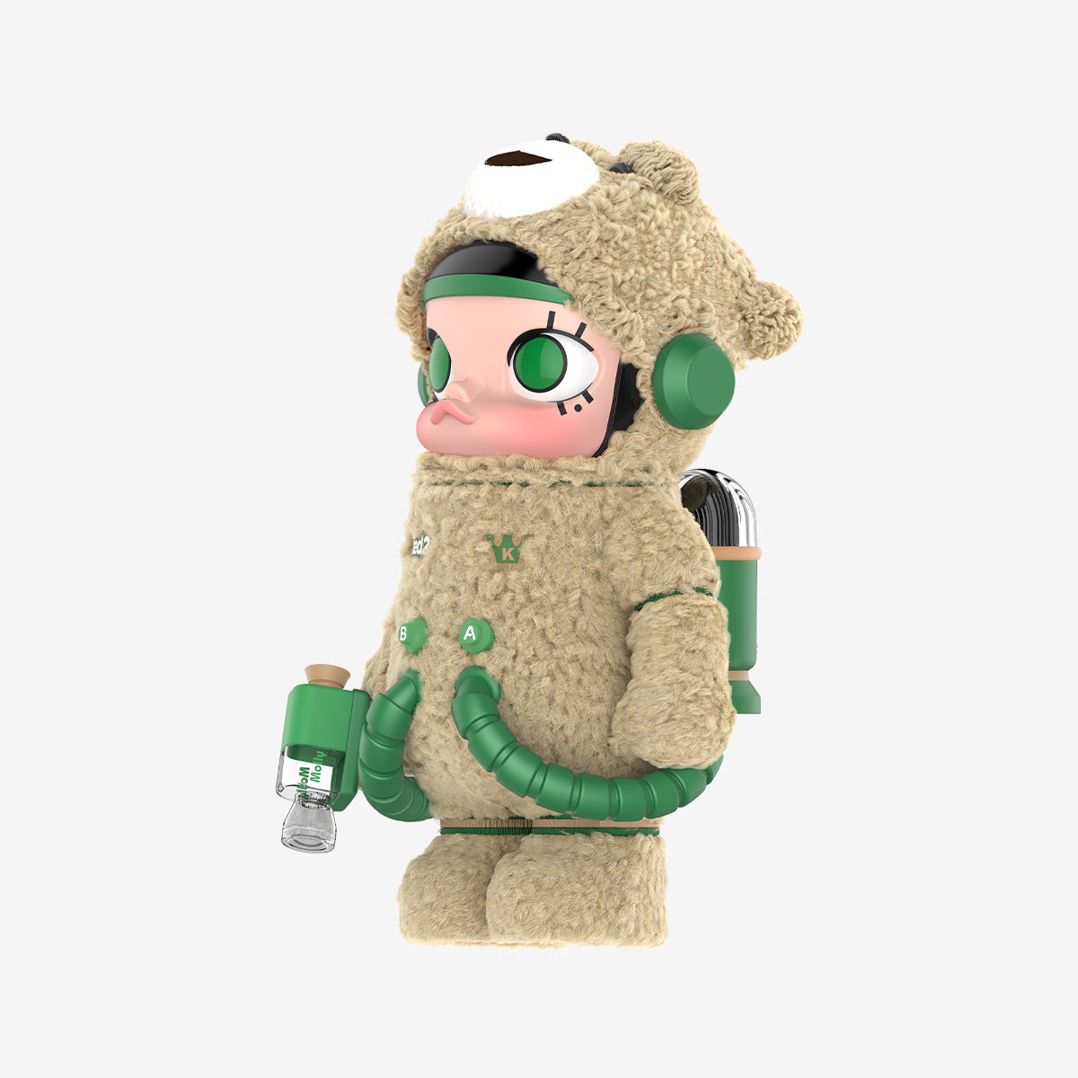 Pop Mart MEGA SPACE MOLLY 400% Ted 2 45 degree angle view