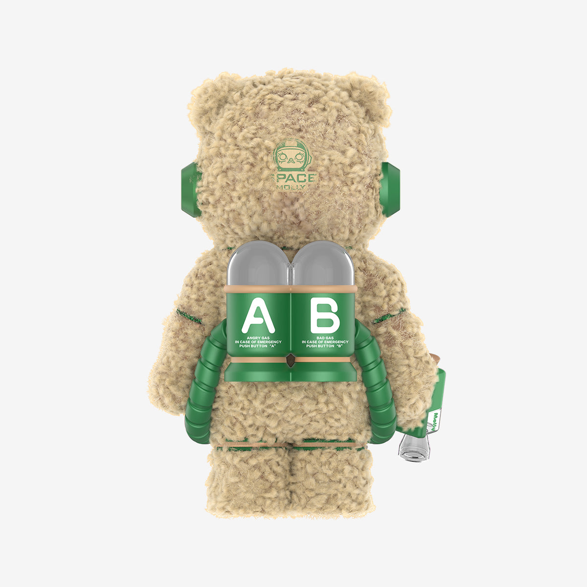 Pop Mart MEGA SPACE MOLLY 400% Ted 2 back view