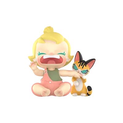 POP MART Baby Molly & Baby Tabby Series – Marks of Friendship figure