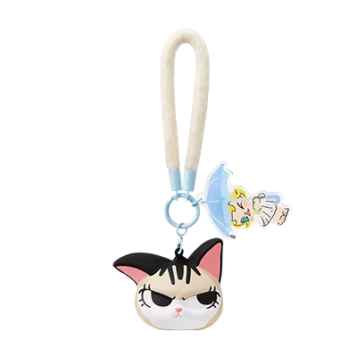 POP MART Baby Molly & Baby Tabby pinch pendant – Come Under the Umbrella design