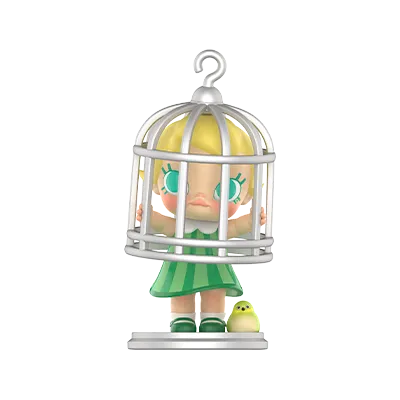 POP MART Baby Molly When I Was Three! Series – Room Exchange figure