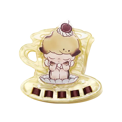 DIMOO Crush on Coffee Series-Acrylic Fridge Magnet Clip Blind Box