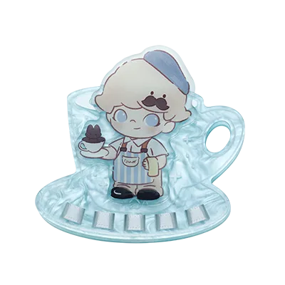 DIMOO Crush on Coffee Series-Acrylic Fridge Magnet Clip Blind Box