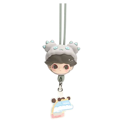 POP MART DIMOO Dating Series – Small Handcart lanyard
