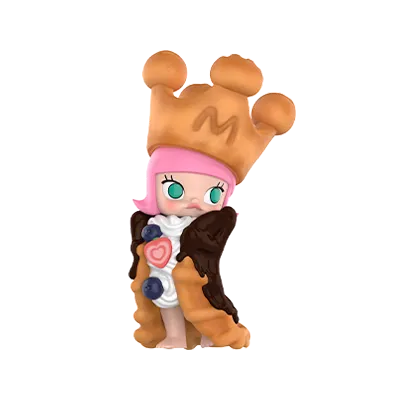 POP MART MOLLY Carb-Lover Series Elegant Waffle collectible toy