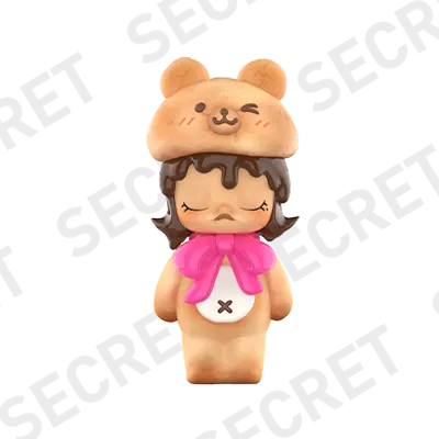 POP MART MOLLY Carb-Lover Series Pretend Bear Bread secret edition figure