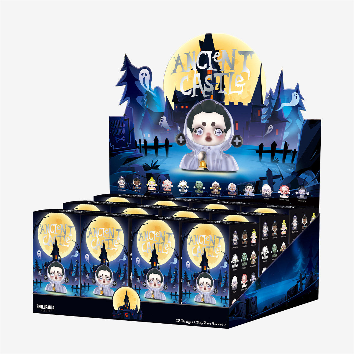 Pop Mart SKULLPANDA Ancient Castle Series whole set