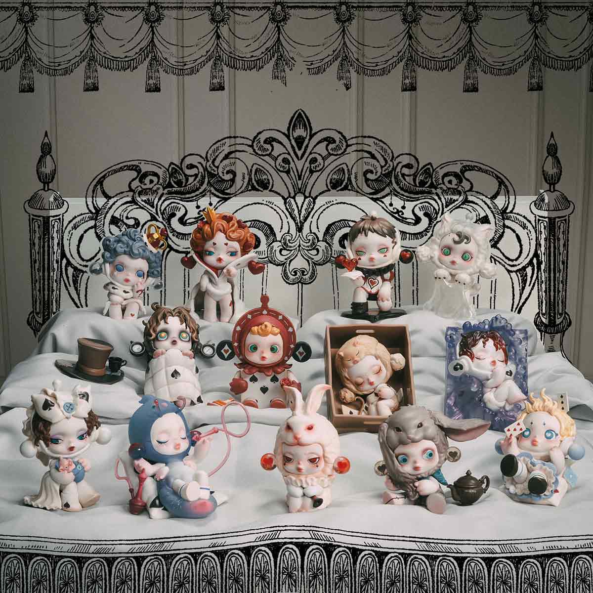 Pop Mart SKULLPANDA Everyday Wonderland Series all characters lineup