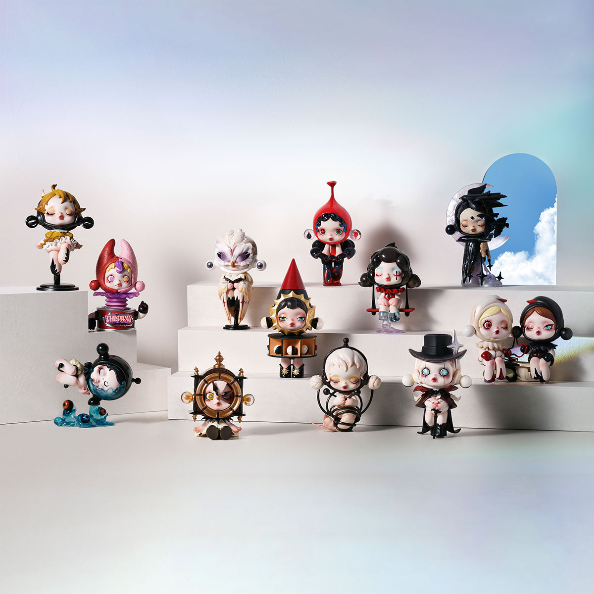 Pop Mart SKULLPANDA Image of Reality Series Figures all characters lineup