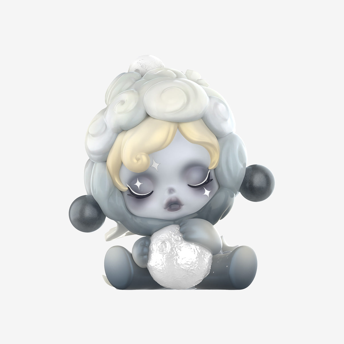 Pop Mart SKULLPANDA The Ink Plum Blossom Series The Moon figure
