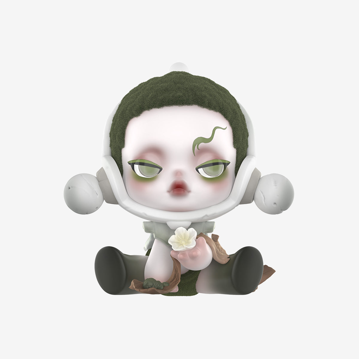 Pop Mart SKULLPANDA The Ink Plum Blossom Series The Moss figure