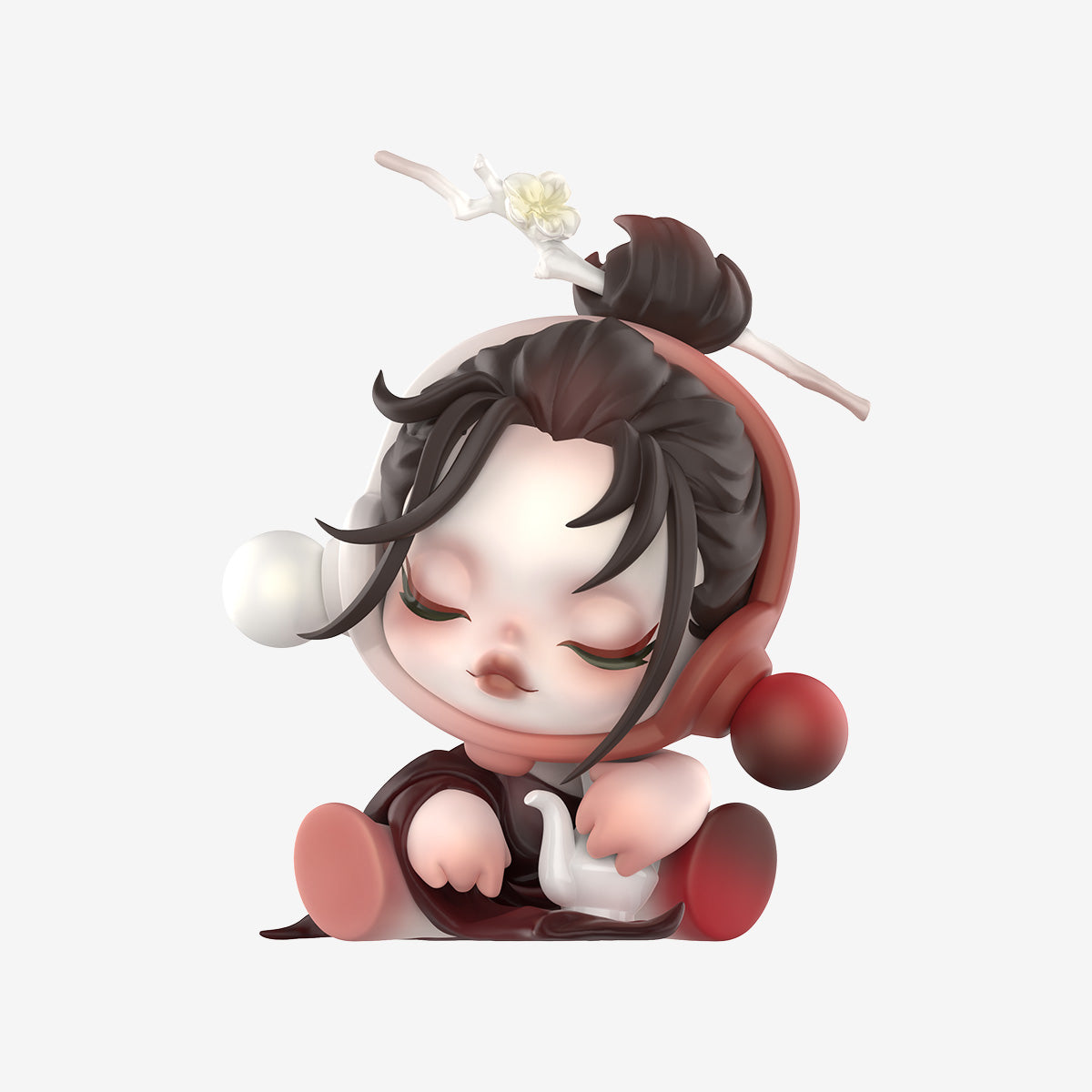 Pop Mart SKULLPANDA The Ink Plum Blossom Series The Scene figure