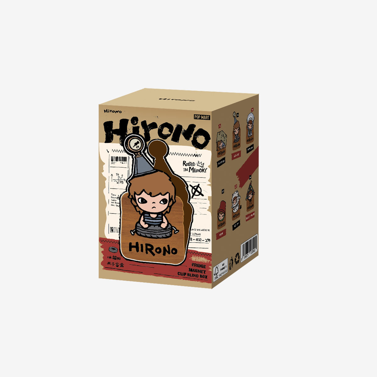 Hirono Echo Series Fridge Magnet Clip Blind Box Single Box POPMART