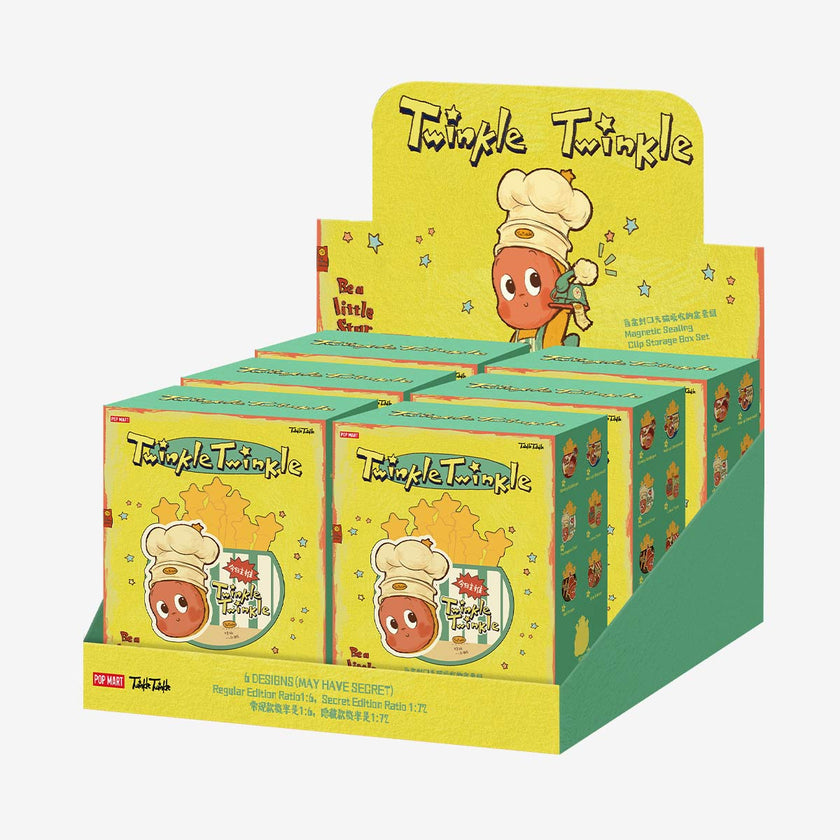 Twinkle Twinkle Be a Little Star Series-Magnetic Sealing Clip Storage Box Set