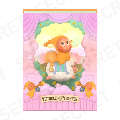 Pop Mart Twinkle Twinkle Light Up Series Scene Sets secret figure A New Journey